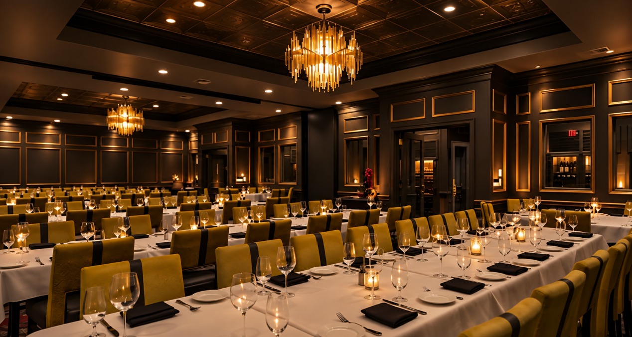 Salón de restaurante para eventos privados